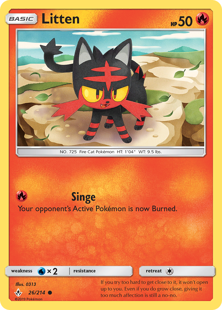 Litten 26/214 Unbroken Bonds