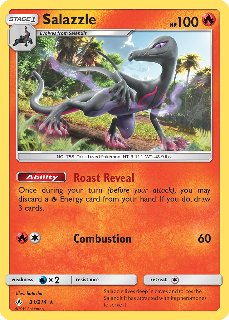 Salazzle 31/214 Unbroken Bonds