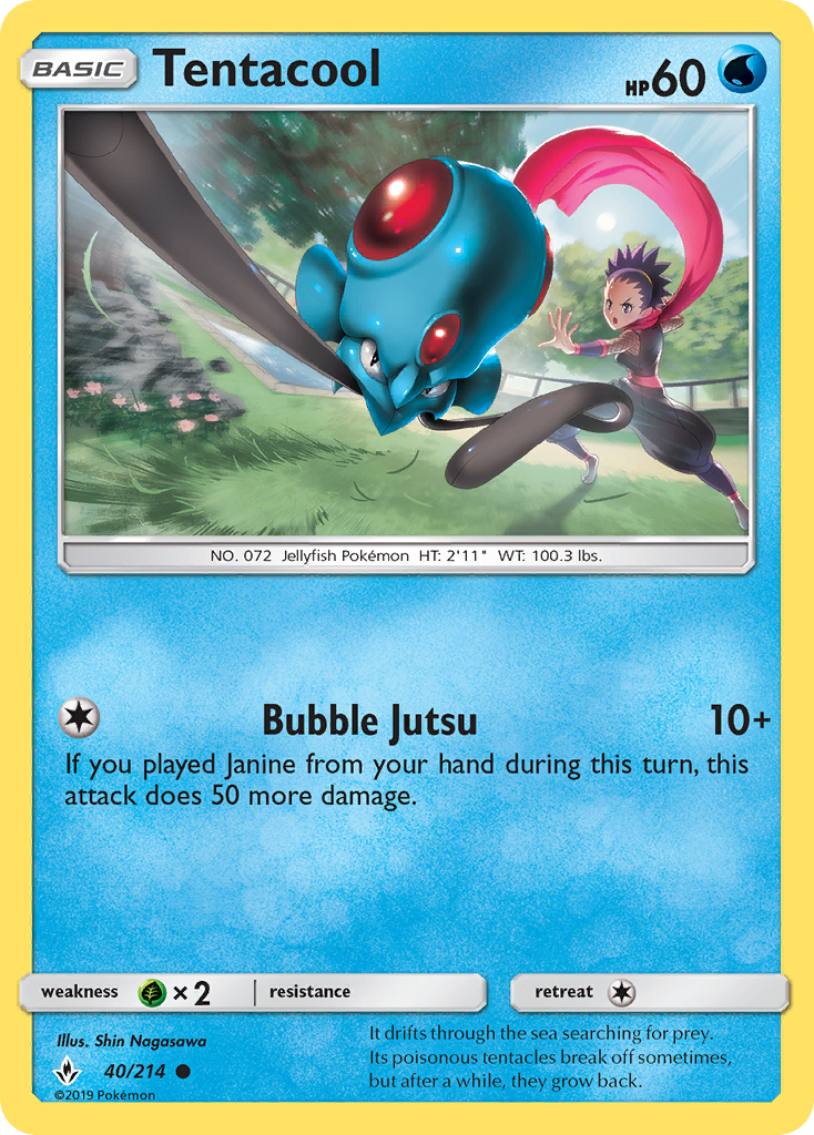 Tentacool 40/214 Unbroken Bonds
