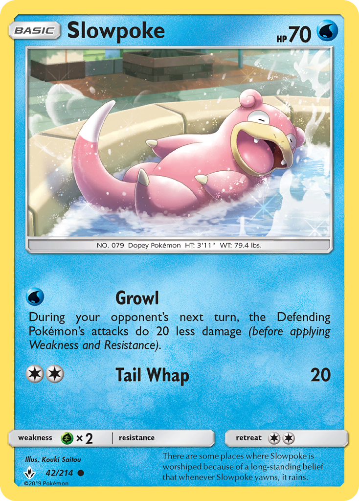 Slowpoke 42/214 Unbroken Bonds