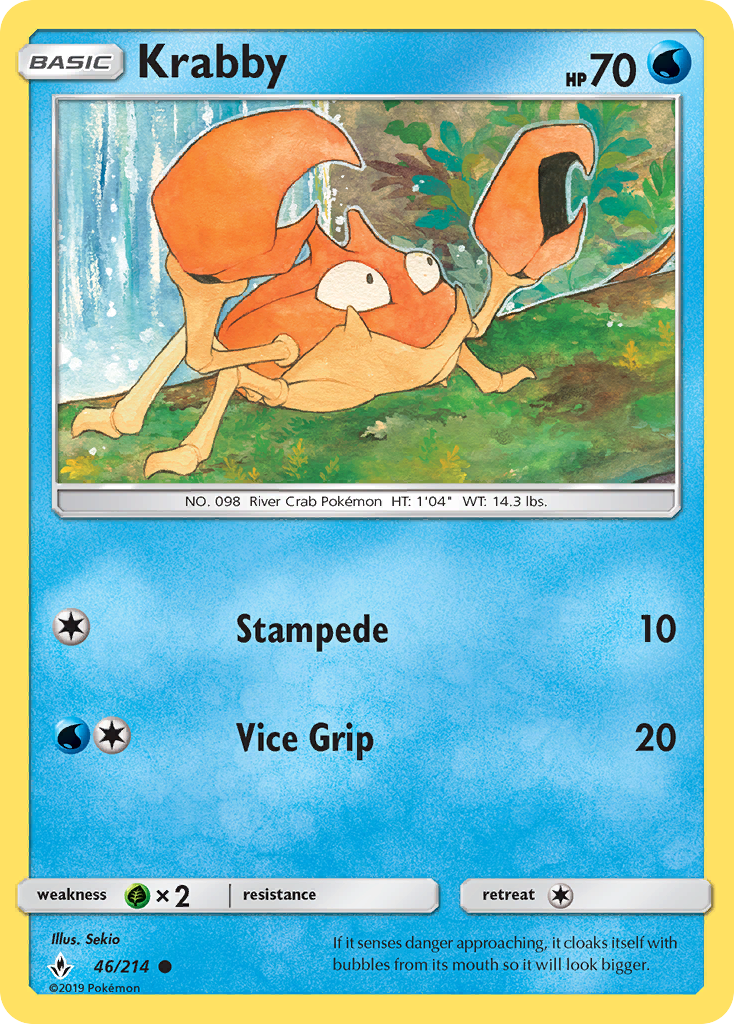 Krabby 46/214 Unbroken Bonds