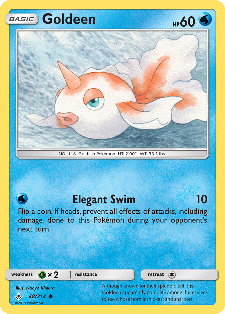 Goldeen 48/214 Unbroken Bonds