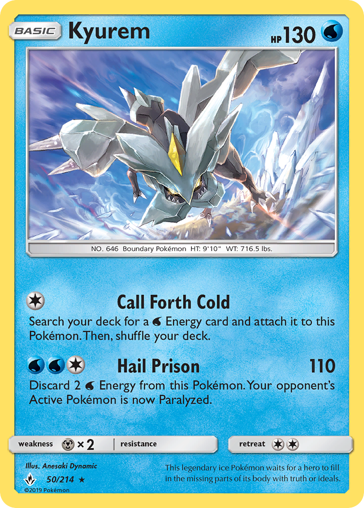 Kyurem 50/214 Unbroken Bonds