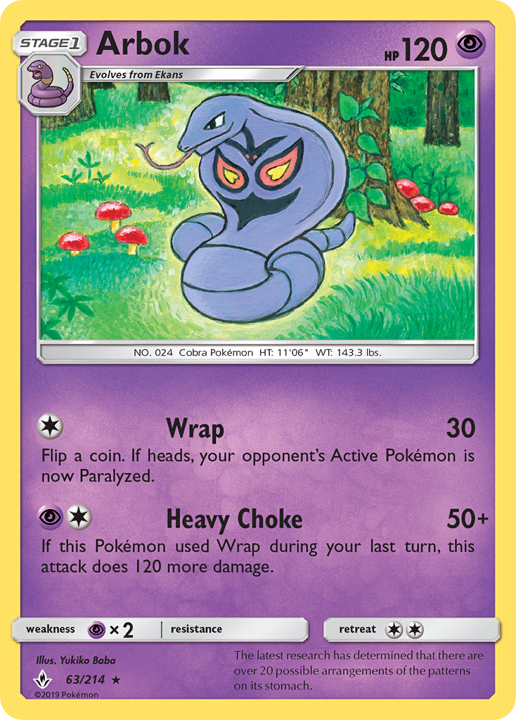 Arbok 63/214 Unbroken Bonds