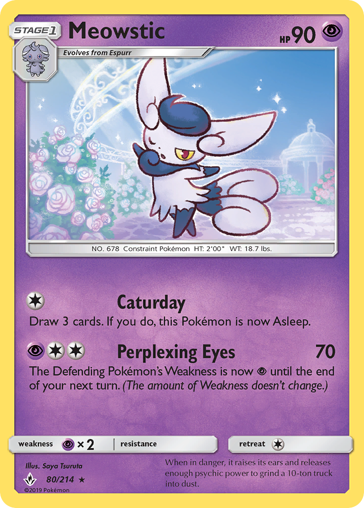Meowstic 80/214 Unbroken Bonds