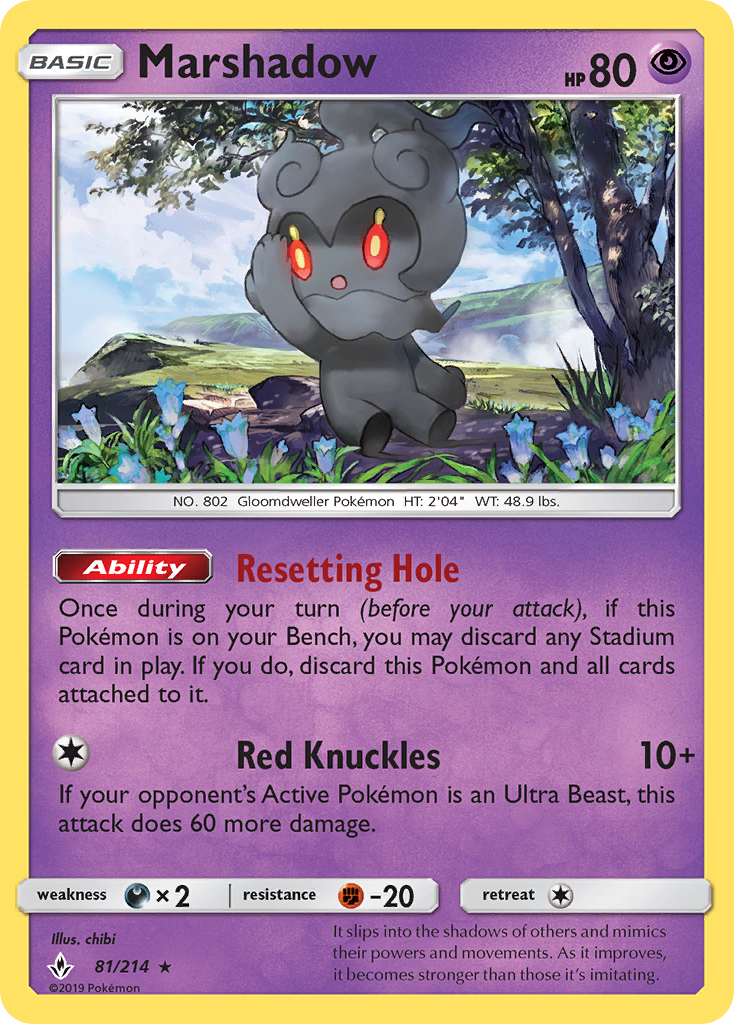 Marshadow 81/214 Unbroken Bonds