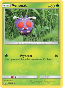 Venonat 10/214 Unbroken Bonds