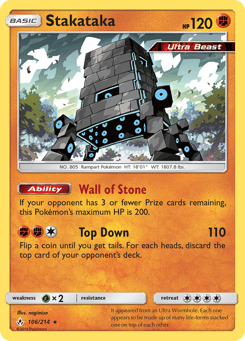 Stakataka 106/214 Unbroken Bonds