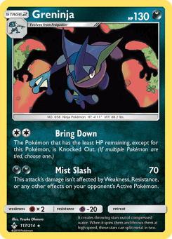 Greninja 117/214 Unbroken Bonds