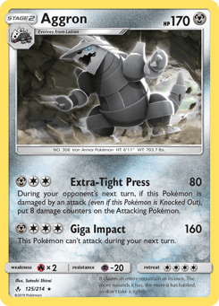 Aggron 125/214 Unbroken Bonds