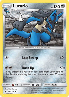 Lucario 126/214 Unbroken Bonds
