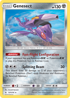 Genesect 127/214 Unbroken Bonds