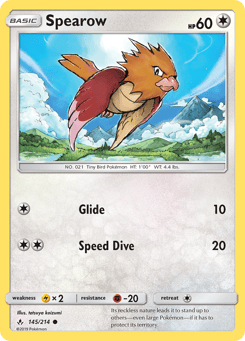 Spearow 145/214 Unbroken Bonds