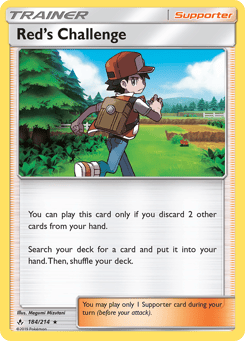 Red's Challenge 184/214 Unbroken Bonds