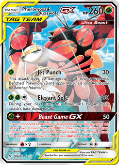 Pheromosa & Buzzwole-GX 192/214 Unbroken Bonds