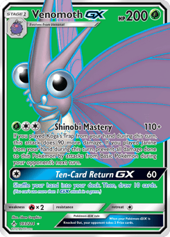 Venomoth-GX 193/214 Unbroken Bonds