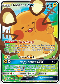 Dedenne-GX 195a/214 Unbroken Bonds