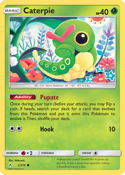 Caterpie 2/214 Unbroken Bonds