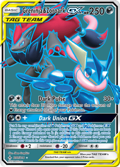Greninja & Zoroark-GX 200/214 Unbroken Bonds