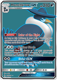 Honchkrow-GX 202/214 Unbroken Bonds
