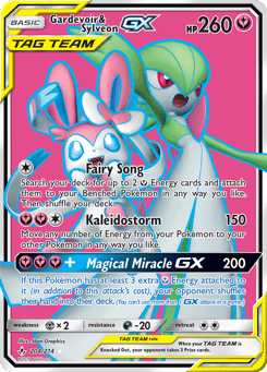 Gardevoir & Sylveon-GX 204/214 Unbroken Bonds