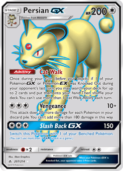 Persian-GX 207/214 Unbroken Bonds