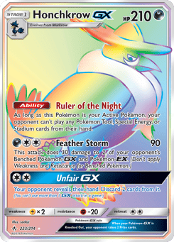Honchkrow-GX 223/214 Unbroken Bonds