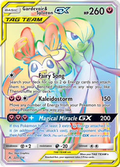 Gardevoir & Sylveon-GX 225/214 Unbroken Bonds