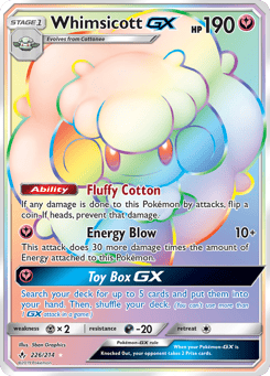 Whimsicott-GX 226/214 Unbroken Bonds