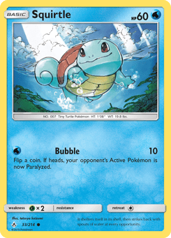 Squirtle 33/214 Unbroken Bonds