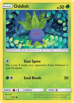 Oddish 5/214 Unbroken Bonds