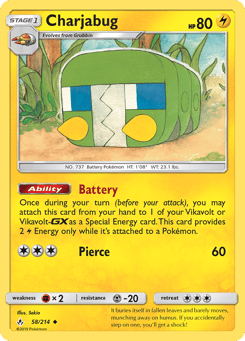 Charjabug 58/214 Unbroken Bonds