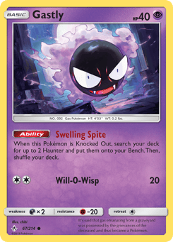 Gastly 67/214 Unbroken Bonds