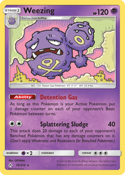Weezing 74/214 Unbroken Bonds