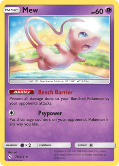 Mew 76/214 Unbroken Bonds