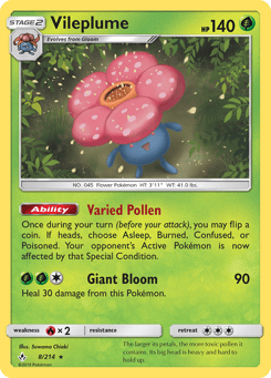 Vileplume 8/214 Unbroken Bonds