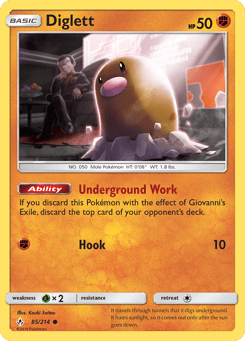 Diglett 85/214 Unbroken Bonds
