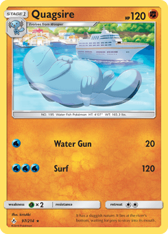Quagsire 97/214 Unbroken Bonds
