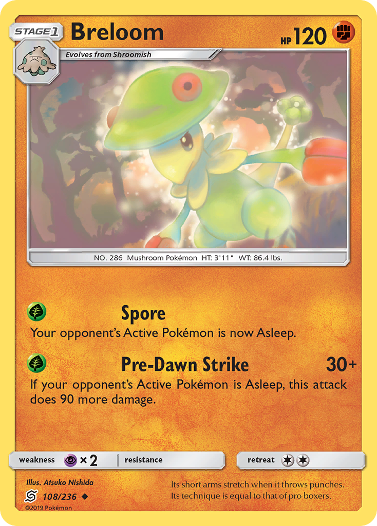 Breloom 108/236 Unified Minds