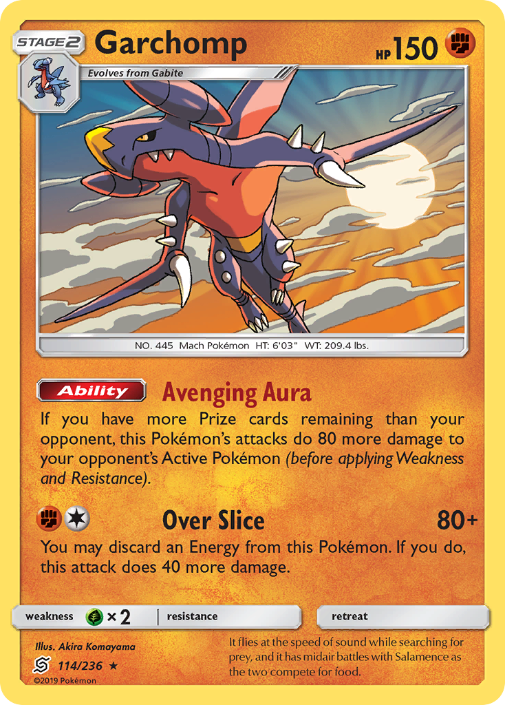 Garchomp 114/236 Unified Minds