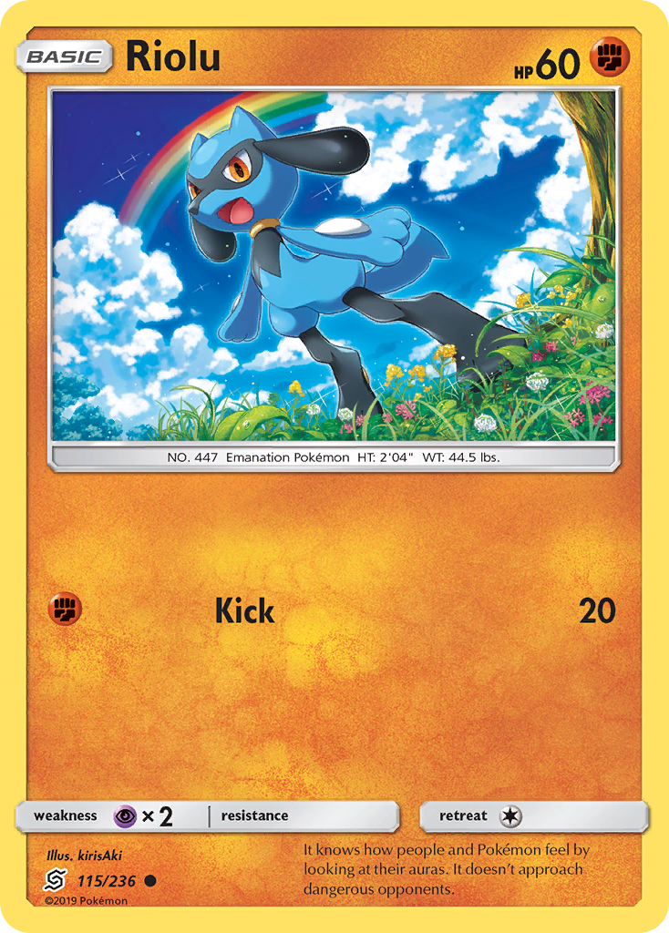 Riolu 115/236 Unified Minds