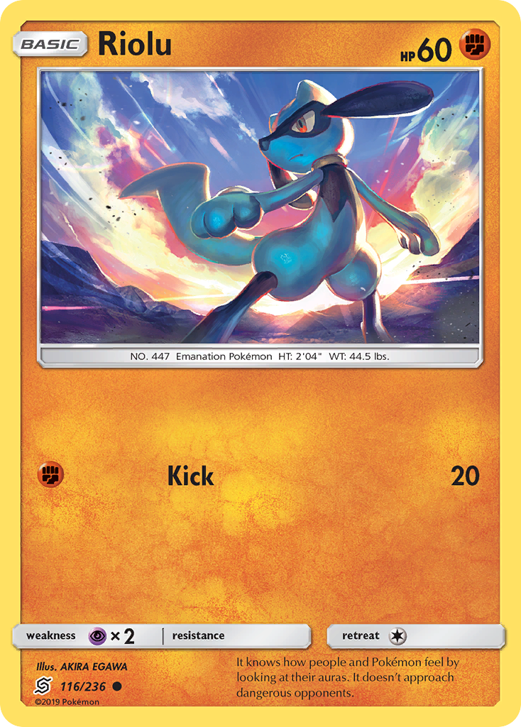 Riolu 116/236 Unified Minds