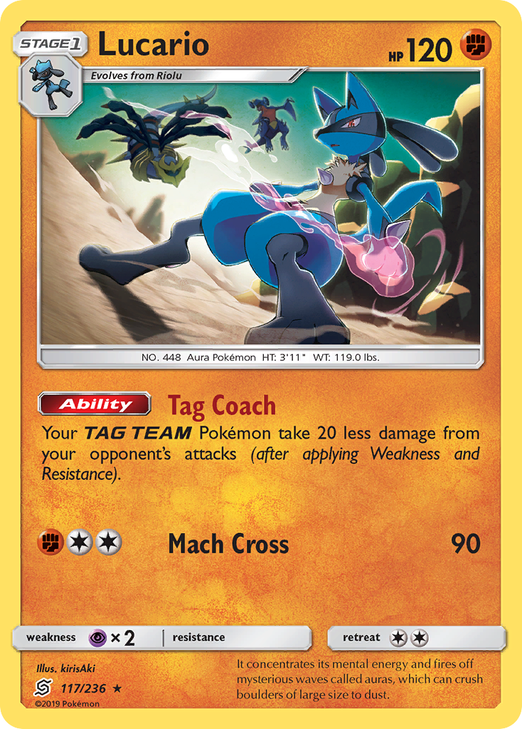 Lucario 117/236 Unified Minds