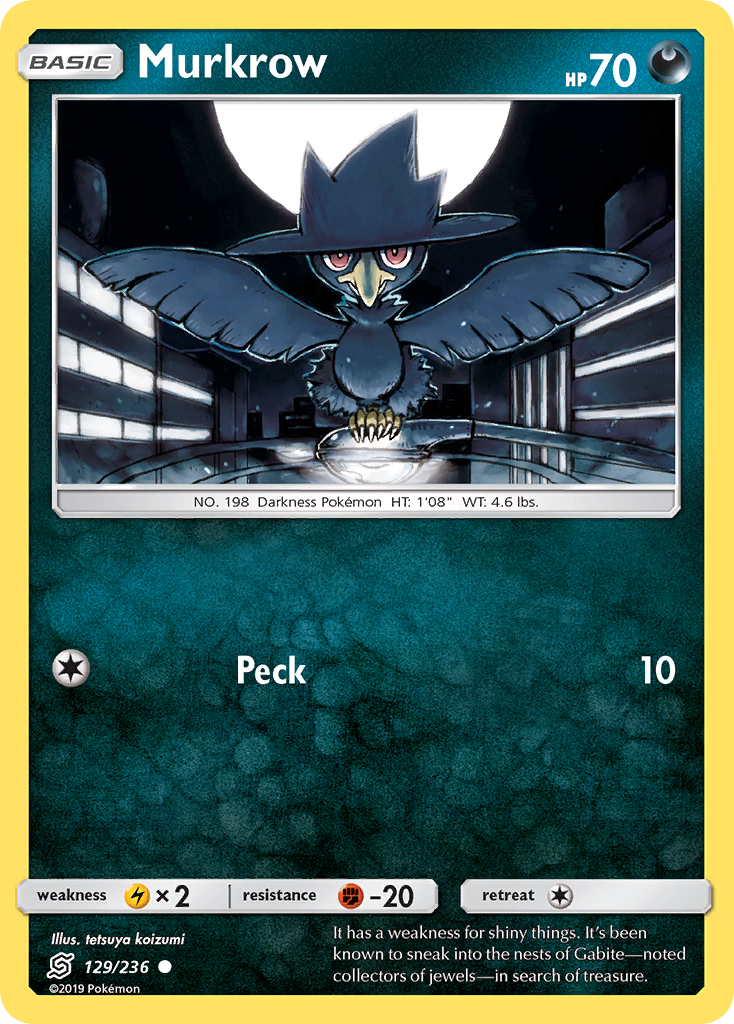 Murkrow 129/236 Unified Minds