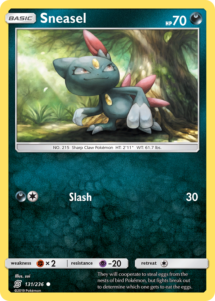 Sneasel 131/236 Unified Minds