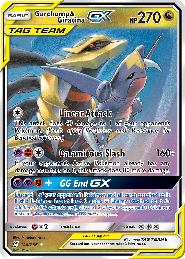 Garchomp & Giratina-GX 146/236 Unified Minds