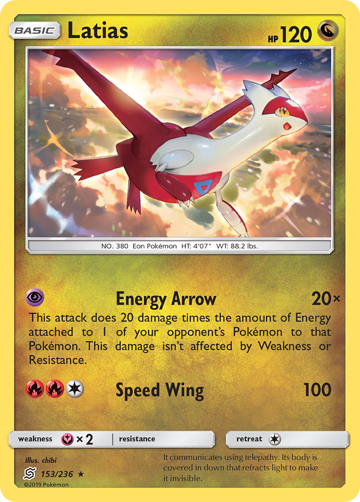 Latias 153/236 Unified Minds