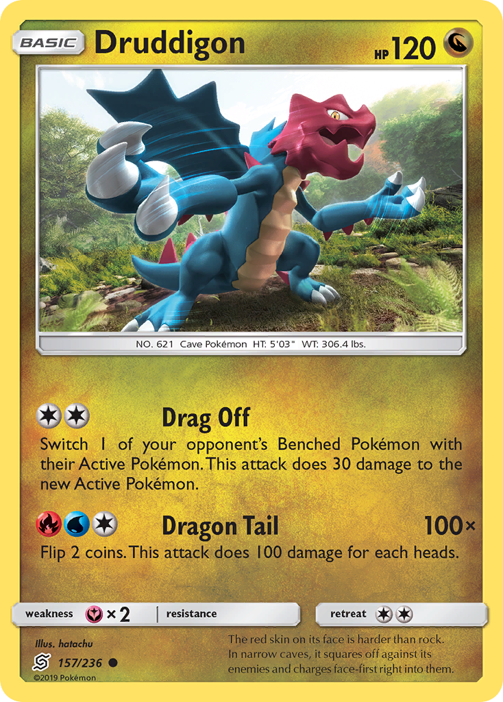 Druddigon 157/236 Unified Minds
