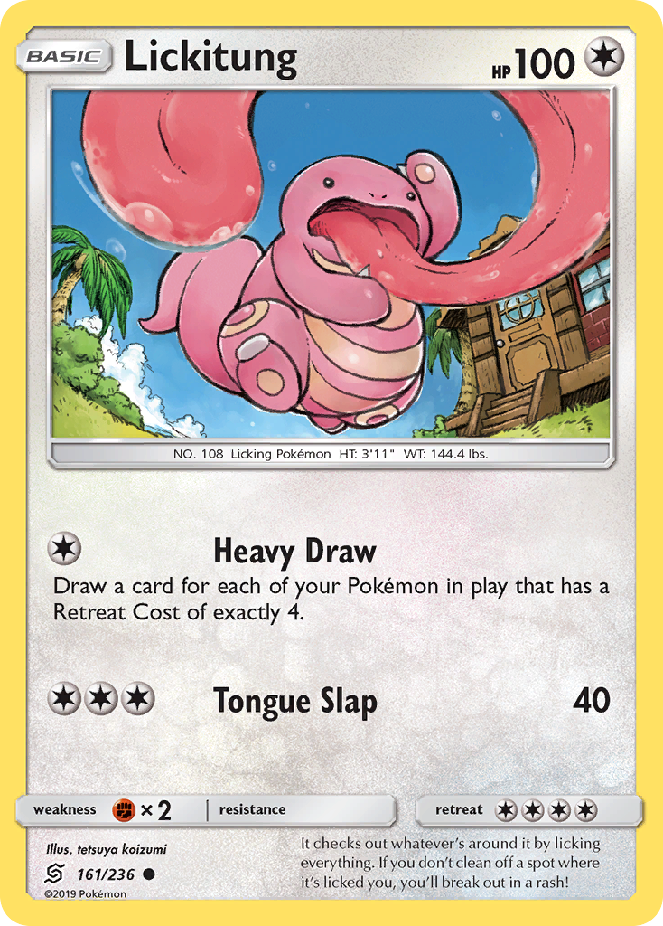 Lickitung 161/236 Unified Minds
