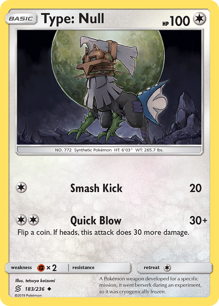 Type: Null 183/236 Unified Minds